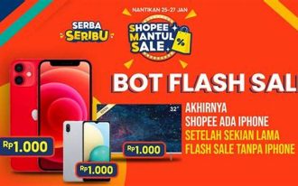 Kerugian Bot Shopee Flash Sale