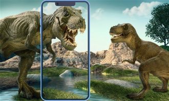 Aplikasi pendidikan tentang dunia dinosaurus untuk iPhone