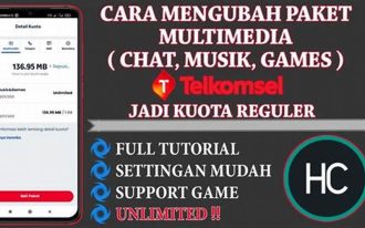 Tips Menghemat Kuota Multimedia Telkomsel